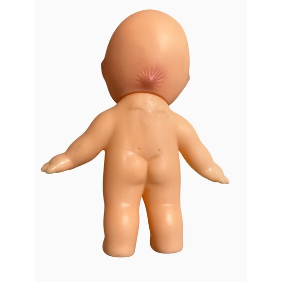 Kewpie Soft Rubber Doll Figurine With Blue Eyes and Jointed Arms 5.25 inches - Picture 6 of 10